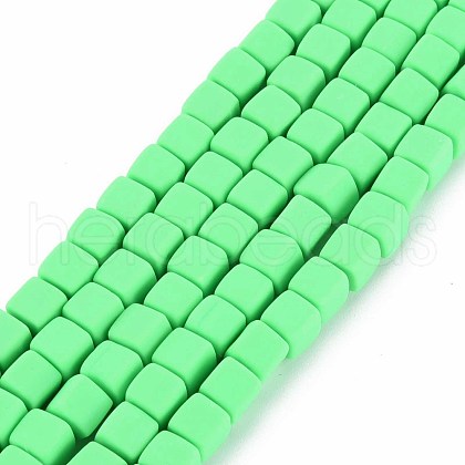Handmade Polymer Clay Beads Strands CLAY-T020-09D-1