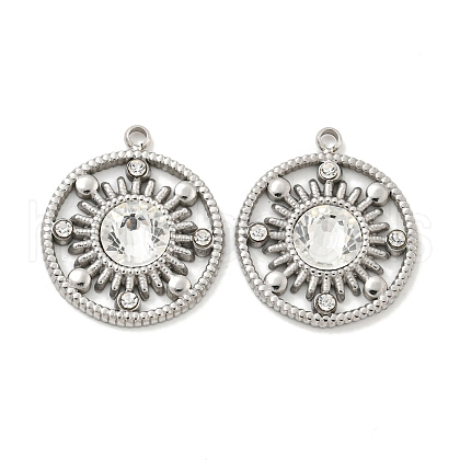 304 Stainless Steel Pendants STAS-L278-013P-1