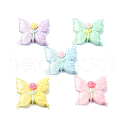 Macaron Color Opaque Resin Decoden Cabochons CRES-Q221-04A-1