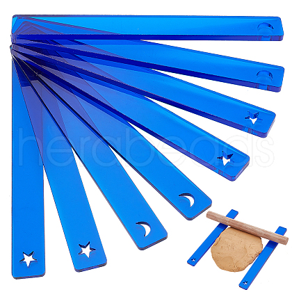   8Pcs 4 Style Acrylic Sheet FIND-PH0017-82-1