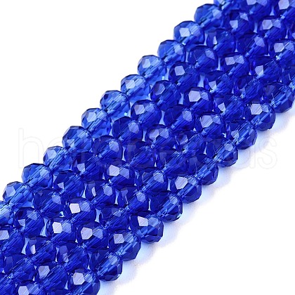 Glass Beads Strands EGLA-A044-T4mm-D31-1