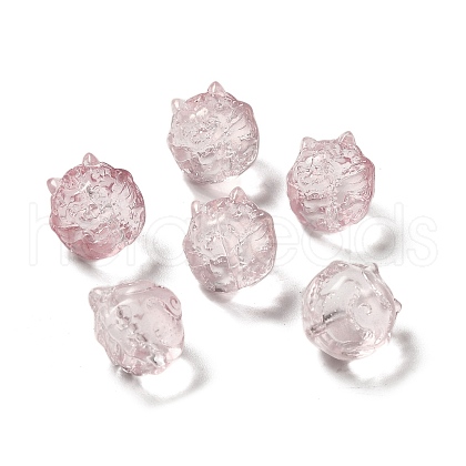 Transparent Glass Beads GLAA-D025-05E-1