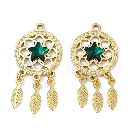 304 Stainless Steel Pendants STAS-L290-03G-1