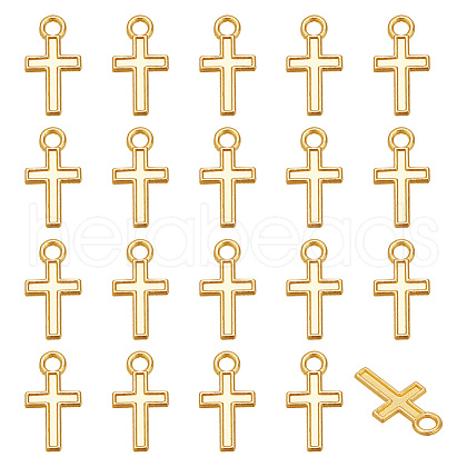 HOBBIESAY 200Pcs Alloy Pendants FIND-HY0003-71G-1