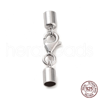 Anti-Tarnish 925 Sterling Silver Lobster Claw Clasps STER-P055-03E-P-1