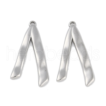 Non-Tarnish 304 Stainless Steel Pendants STAS-C106-01P-1