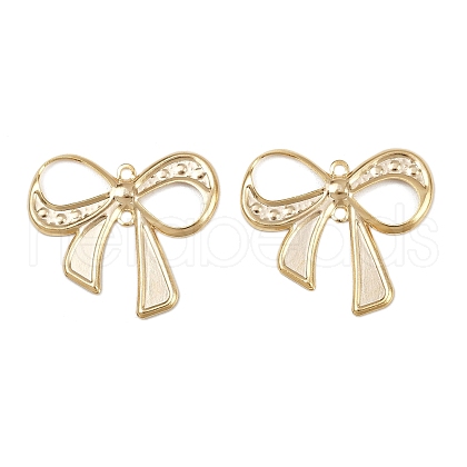 Brass Connector Charms KK-P310-20G-1