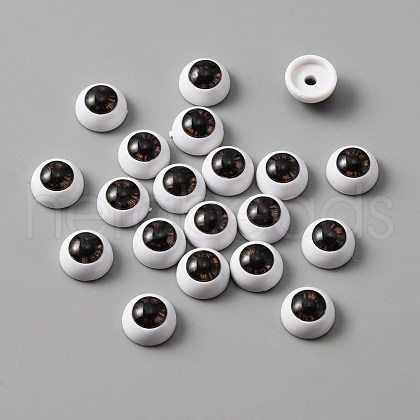 Star Acrylic Craft Eyes DOLL-WH0001-04B-07-1