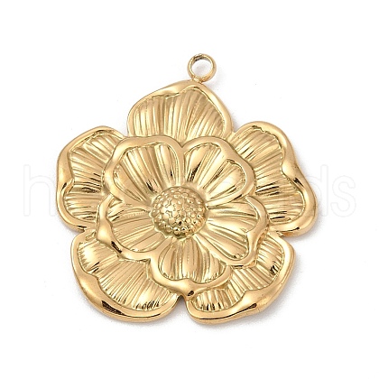 304 Stainless Steel Pendants STAS-C121-44E-G-1