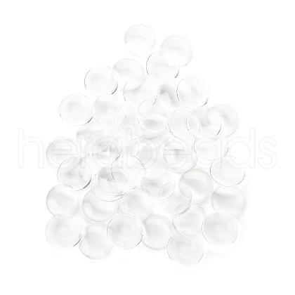 Transparent Glass Cabochons GGLA-YW0001-06B-1