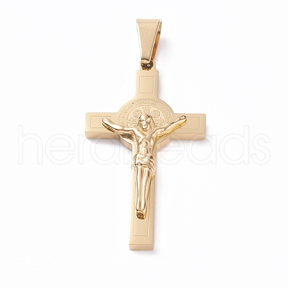 304 Stainless Steel Pendants STAS-N017-13G-1