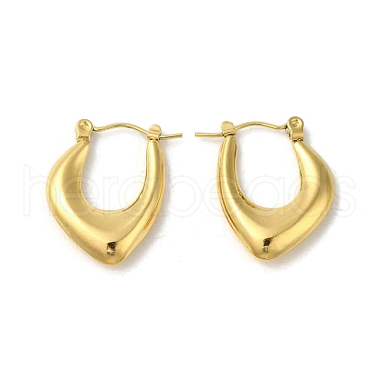 304 Stainless Steel Hoop Earrings for Women EJEW-B054-04G-1