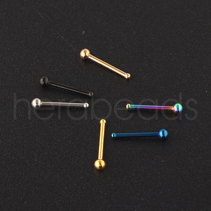 304 Stainless Steel Round Ball Nose Bone Rings WG2C4E4-03-1