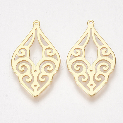 Brass Pendants KK-S350-251-1