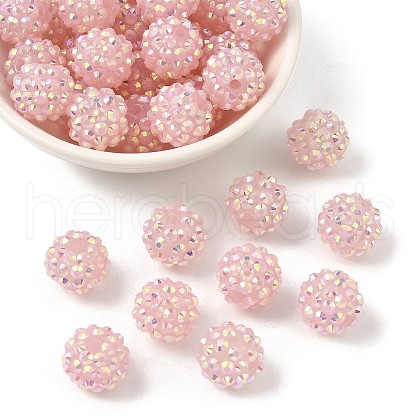 AB-Color Resin Rhinestone Beads X-RESI-S315-12x14-19-1