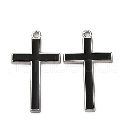 Alloy Enamel Pendants PALLOY-R162-04P-1