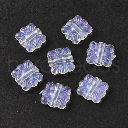 Transparent Acrylic Beads OACR-P007-55-1