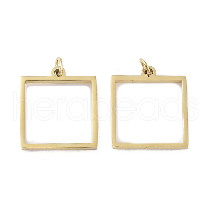Ion Plating(IP) 304 Stainless Steel Pendants STAS-G324-01B-G-1