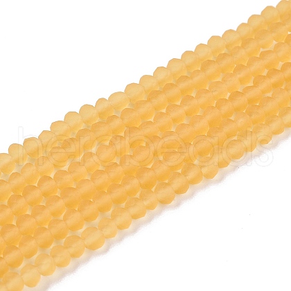 Transparent Glass Beads Strands EGLA-A044-T2mm-MD03-1