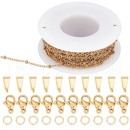 SUNNYCLUE DIY Chain Necklaces Making Kits DIY-SC0020-82-1