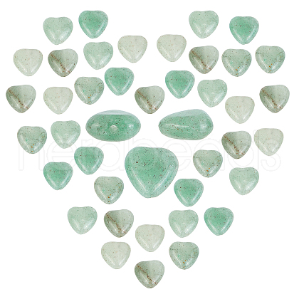 SUNNYCLUE Natural Green Aventurine Beads Strands G-SC0002-09D-1