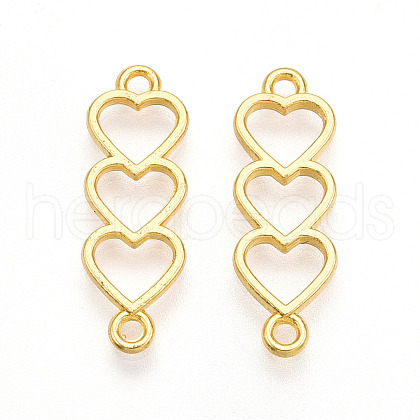 Tibetan Style Alloy Connector Charms PALLOY-R143-14G-1