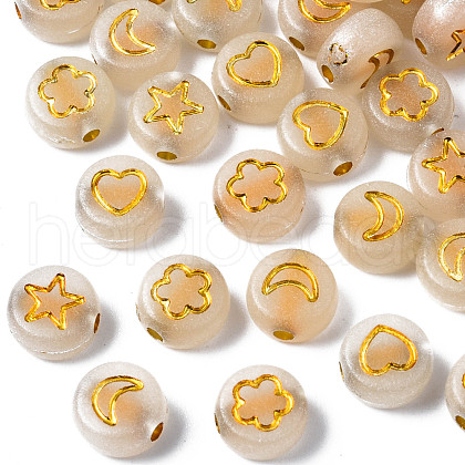 Luminous Acrylic Beads MACR-S273-65-1