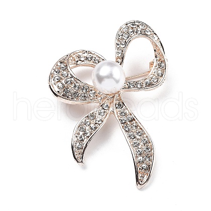 Alloy Rhinestone Brooch for Backpack Clothes JEWB-P046-05C-G-1