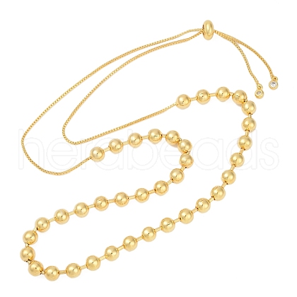 Brass Necklaces NJEW-E089-02G-03-1