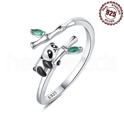 925 Sterling Silver Adjustable Open Cuff Rings FS-WGD27BF-01-1