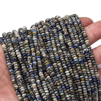 Natural Lapis Lazuli Beads Strands G-RM2025-D09-C-1