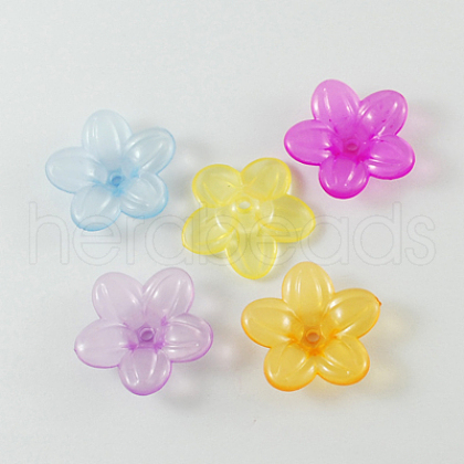 Transparent Acrylic Beads TACR-R19-M-1