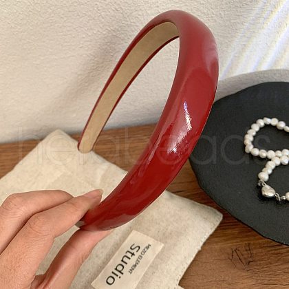 PU Leather Hair Bands PW-WG36D2F-02-1