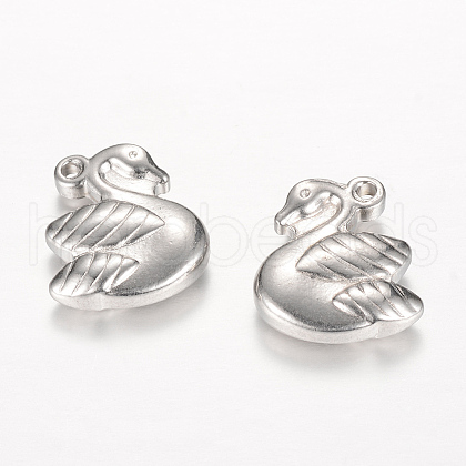 Non-Tarnish 201 Stainless Steel Pendants STAS-T005-12-1-1