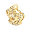 Brass Micro Pave Cubic Zirconia Pendants KK-L229-029G-2
