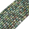 Natural Moss Agate Beads Strands G-P575-B31-4x1mm-2
