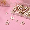 80Pcs 4 Styles Alloy Enamel Pendants ENAM-LS0001-27LG-6