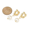 knot Brass Hoop Earrings EJEW-JE06461-02-4