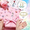 150Pcs 15 Colors Glass Charms PALLOY-CJ00040-3