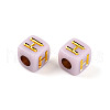 Plating Acrylic Beads OACR-N140-01H-H-2