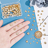 Unicraftale 180Pcs 3 Styles 304 Stainless Steel Bead Caps STAS-UN0058-03-4