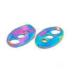 Ion Plating(IP) 304 Stainless Steel Pendants STAS-B031-11R-3