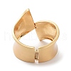 Alloy Wide Hinged Bangles BJEW-C058-02A-G-3