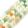 Natural Mixed Aventurine Beads Strands G-U023-B02-01-2