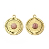 Natural Rhodonite Pendants STAS-J401-VC662-1
