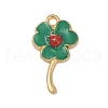 Alloy Enamel Pendants PALLOY-V003-01G-01-1