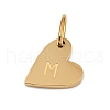 304 Stainless Steel Charms STAS-L291-01G-M-2