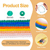 8 Strand 8 Colors Electroplate Glass Beads Strands EGLA-TA0001-49A-3