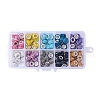 Polymer Clay Rhinestone European Beads CPDL-JP0001-01-2