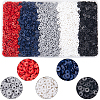 SUNNYCLUE 5 Colors Handmade Polymer Clay Beads CLAY-SC0001-81-1
